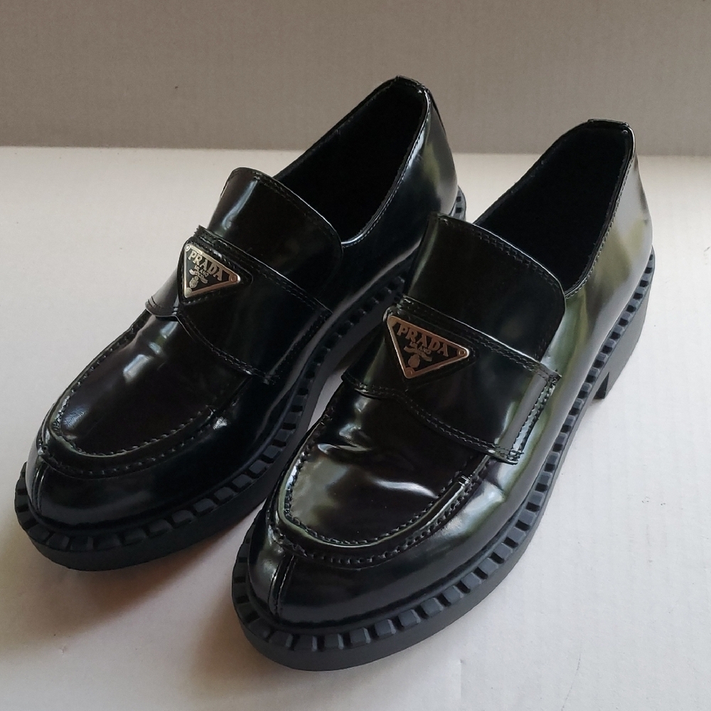Prada Black Women's Loafers